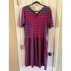 Heiress Striped Vintage Dress